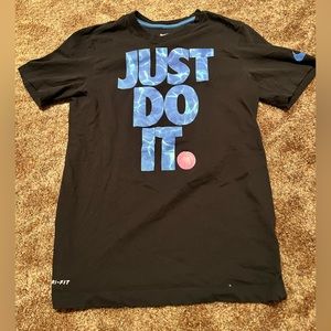 Black, Nike Just Do It T-shirt